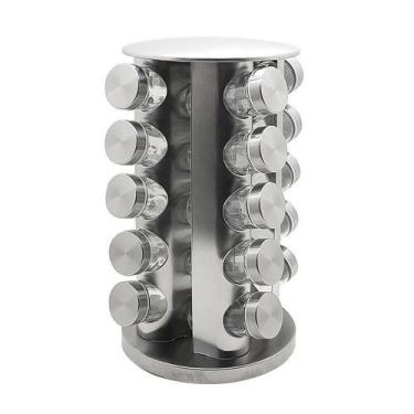 Imagem de PORTA TEMPERO inox  C/ 20PCS  - show house import
