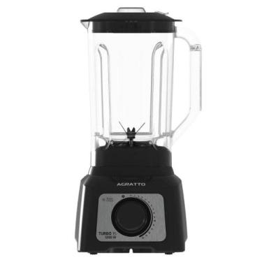 Imagem de Liquidificador Turbo ALIQ05N Agratto 3,2 litros 220v, Preto, 220V