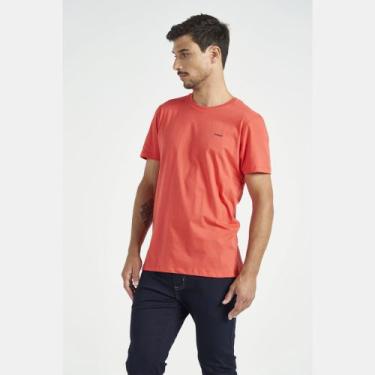 Imagem de Camiseta Colcci Masculina Vermelho Vermil, Vermelho, M