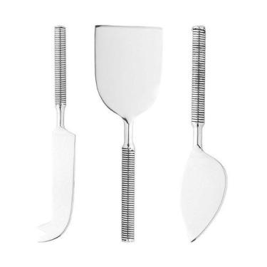Imagem de Conjunto com 3 Facas para Queijo Espiral - Wolff