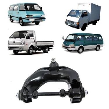 Imagem de Balança superior lado esquerdo kia bongo k2400 k2500 k2700 4x2 besta t