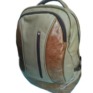 Imagem de Mochila Couro Executiva Notebook Unissex Engls E819, Laranja