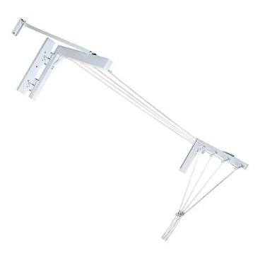 Imagem de Varal Dobravel Parede /muro Até 6m - Ideal P/ Area Externa - LOJASARAH
