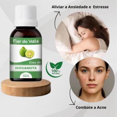 Imagem de Óleo Vegetal De Bergamota 30ml Flor Do Valle - Essencial, 1 Unidade