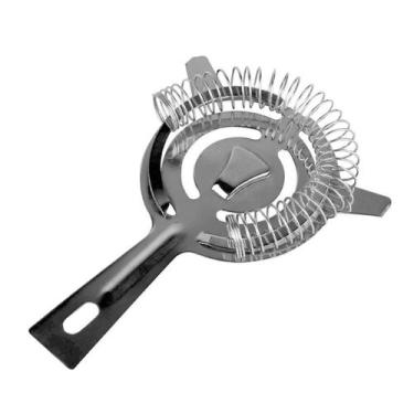 Imagem de Coador de bebidas Open Bar em aco inox 14cm -DYNASTY - FULL FIT