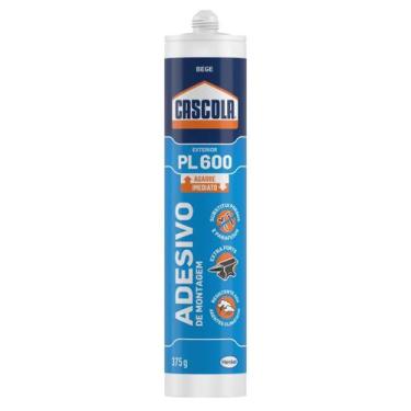 Imagem de Adesivo de Montagem Cascola PL600 Interior/Exterior 375g Henkel