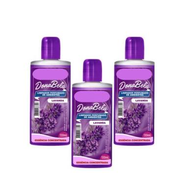 Imagem de Kit 3 Limpadores Concentrados Donabela Lavanda 130ml