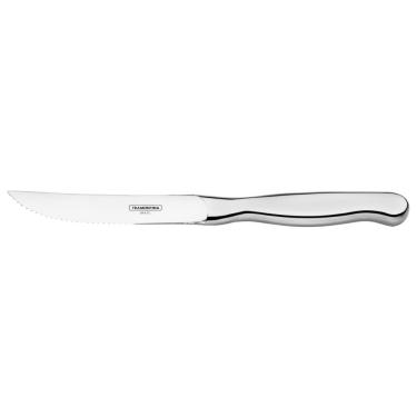 Imagem de Kit 6 Facas para Churrasco Tramontina Classic Jumbo Lâmina em Aço Inox com Fio Serrilhado Inox