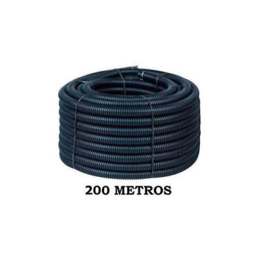 Imagem de 300 Metros Conduíte Corrugado 3/4 Reforçado Rolo Conduíte - PREMIUM