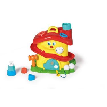 Imagem de Brinquedo Didático Tateti Casinha De Atividades Colorido