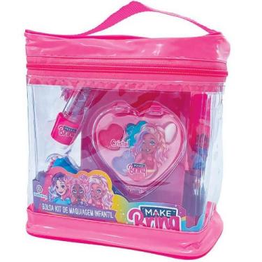 Imagem de Bolsa kit de maquiagem infantil make brinq polibrinq, ., UN