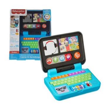 Imagem de Laptop De Aprendizagem Fisher Price Mattel Aprender E Brincar Infantil