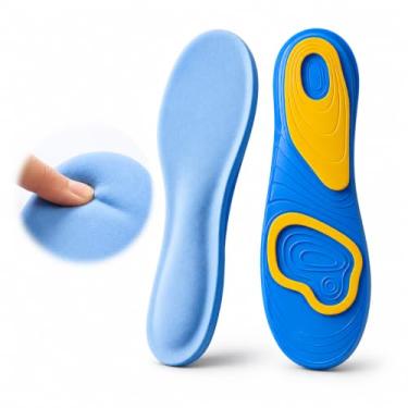 Imagem de Palmilha Ortopédica em Gel de Silicone com Suporte para Arco do Pé (36-41)