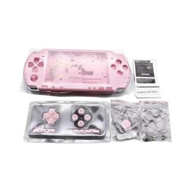 Imagem de Conjunto Completo De Carcaça Substituta Para PSP 3000 Com Botões, Para