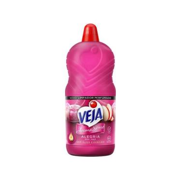 Imagem de Limpador Perfumado Veja Aroma Sense Alegria 2L - Com Óleos Essenciais,
