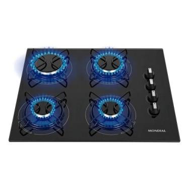 Imagem de Cooktop a Gás, 4 Bocas, Mondial Bivolt CTG-01, Bivolt