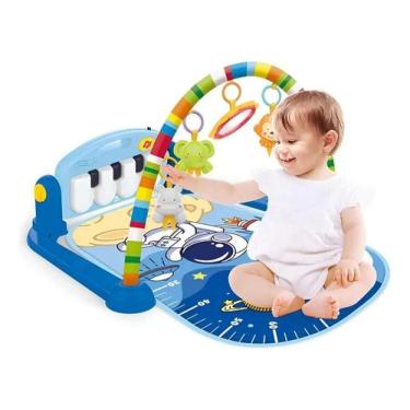 Imagem de Tapete Musical Bebê com Piano e Brinquedos Educativos - Congratulation