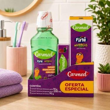 Imagem de Kit oral care Gel Dental 70g Enxaguante Bucal 250ml e Hidratante 10g C