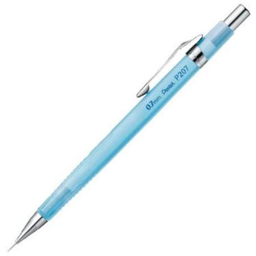 Imagem de Lapiseira 0.7mm P207 Sharp Clena Azul Transparente - Pentel