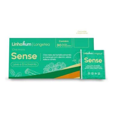 Imagem de Chá Longetea Sense Caixa 30 sachês Linhahum, Sense