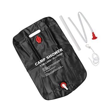 Imagem de Saco de chuveiro de acampamento, absorve efetivamente a energia solar, bolsa de chuveiro portátil especialmente projetada para a praia arenosa para acampamento para nadar para viagens ao ar livre