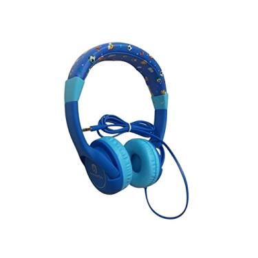 Imagem de Headphone Fone de Ouvido Com Fio P2 Bluetooth Infantil EJ-K01-Azul
