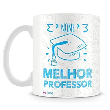 Imagem de Caneca Personalizada Melhor Professor (com Nome)