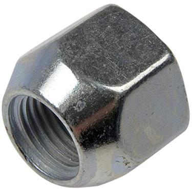 Imagem de Dorman 611-267 Porca de roda padrão 1/2-20 - 13/16 pol. Hex, 11/16 pol. de comprimento compatível com modelos selecionados Ford/Lincoln/Mercury, pacote com 10