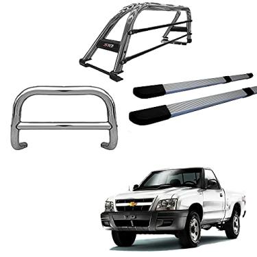 Imagem de Kit Quebra Mato+Santo An D+Estr Quadr-S10 94/2011 C/S CROMO