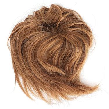 Imagem de Peruca de touro bagunçado, tamanho ajustável rabo de cavalo de extensão de cabelo na moda para mulheres