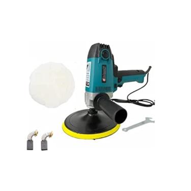 Imagem de KNAKASAKI Lixadeira e Polidora 7 Polegadas 180mm 550W 110V com Discos de Polimento Incluídos
