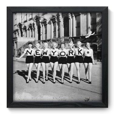 Imagem de Quadro Decorativo - New York - 33cm x 33cm - 005qdvp