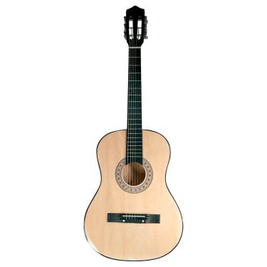 Imagem de Violão Musical Para Iniciantes Acústico Queen`s Bege