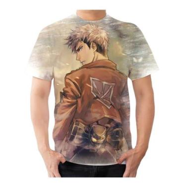 Imagem de Camisa Camiseta Personalizada Jean Anime Attack On Titan 9 - Estilo Kr