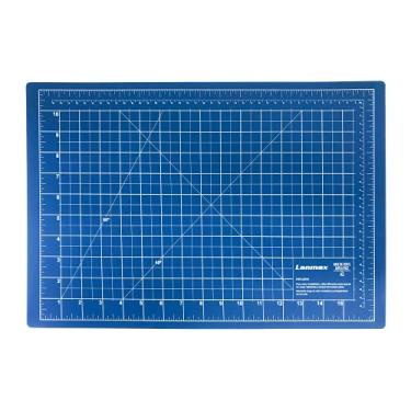 Imagem de Base Para Corte De Mesa A3 Dupla Face Patchwork Artesanato (Azul)