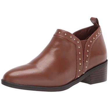 Imagem de Bella Vita Ankle Boot Feminino, Couro marrom escuro, 11