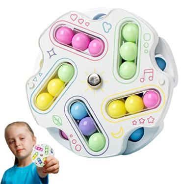 Imagem de Brinquedo Feijão Mágico | Caixas sensoriais para crianças - Bean Cube Spinner Brinquedos Brinquedos Brinquedos Quebra-cabeças Adultos Crianças Aprendizagem Brinquedo Educacional Flip