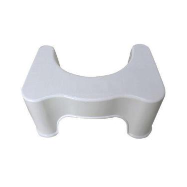 Imagem de Banquinho De Cócoras Apoio Postural Vaso Sanitário Supermedy