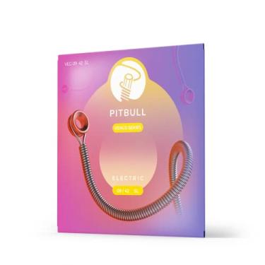 Imagem de Encordoamento de Guitarra Elétrica 09-42 SL (Tensão Super Leve) PITBULL Série Venus