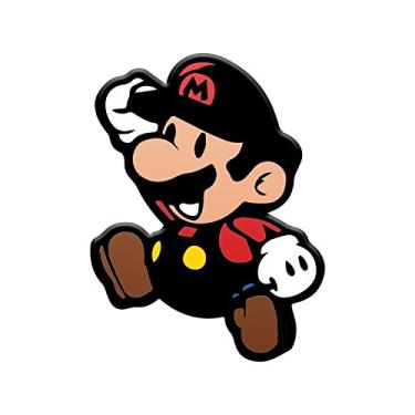 Imagem de Bargain Max Decals Adesivo de carro Jumping Mario personagem de desenho animado janela laptop carro 6 polegadas