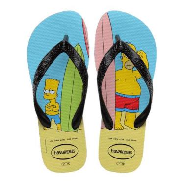 Imagem de Chinelo Havaianas Estampa Dos Simpsons - 7010742 N