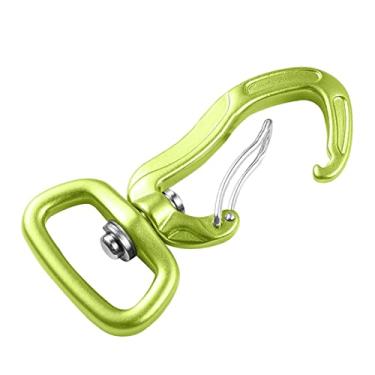 Imagem de menolana Mosquetão Giratório Multifuncional para Rede Coleira de Cachorro Arnês Barco Corda Atividade, Verde