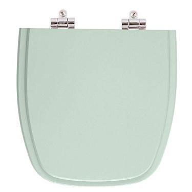 Imagem de Assento Sanitario Poliester com Amortecedor Fit Verde Agua para Vaso Celite