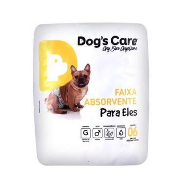 Imagem de Fralda Macho Tam G - Pacote C/ 6 Unidades - Dogs Care