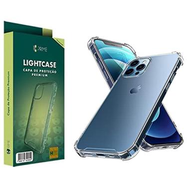 Imagem de Capa Capinha HPrime LightCase Transparente iPhone 12 Pro Max com tela de 6.7"