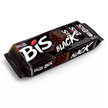 Imagem de Chocolate Wafer Bis Black C/16 - Lacta