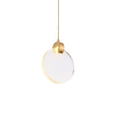 Imagem de Lustre Pendente Nordecor Zoe 2412 Dourado Led Bivolt