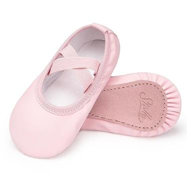 Imagem de Stelle Pantufas de balé para meninas, Rosa claro, 1 Big Kid