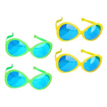 Imagem de HONMEET 4 Pcs Óculos Engraçados Vasos Decoração Decoracao Oculos De Grau Masculino Oculos De Sol Inventar Presente Plástico Filho