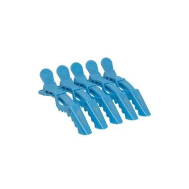 Imagem de Clips Crocodilo Azul Antiderrapante Bonitta Ref 224BT
